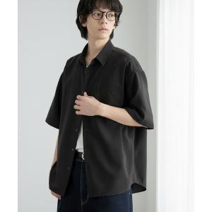 uvカット シャツ ハイコンフォート フレンチフロント レギュラーカラー半袖シャツ「UVカット/速乾/イージーケア」 メンズ レディース