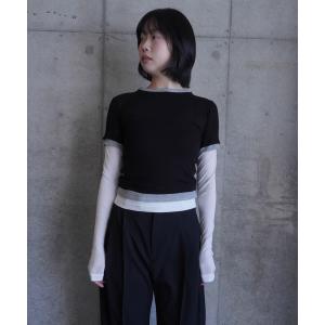 tシャツ LAYERED L/S TOP レディース