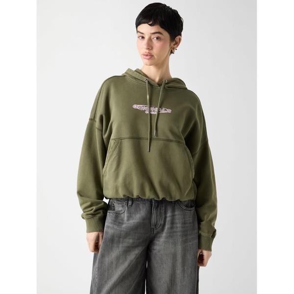 パーカー GUESS Originals Bubble Hem Os Hoodie パーカー レディ...