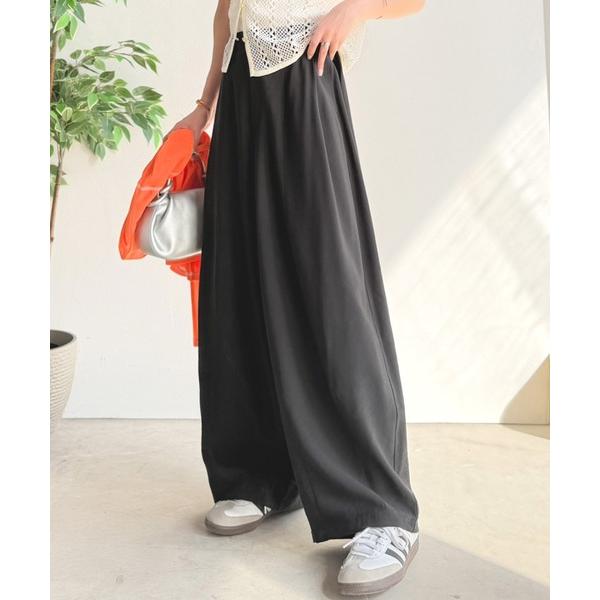 パンツ 「UVカット・接触冷感機能付き」バレルシルエットでスッキリと、大胆に。ビンテージワッシャー加...