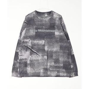 tシャツ 「White Mountaineering」ホワイトホワイトマウンテニアリング GARMENT DYE LONG SLEEVE T-SHIR