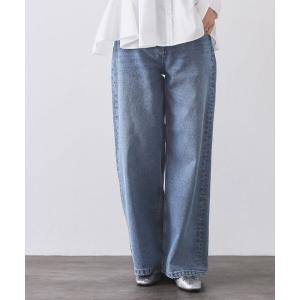 ジーンズ デニム デニムパンツ ストレートデニムパンツ「洗濯機OK」「S〜LL」 レディース