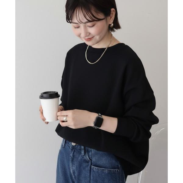 トレーナー スウェット コクーンスウェット レディース