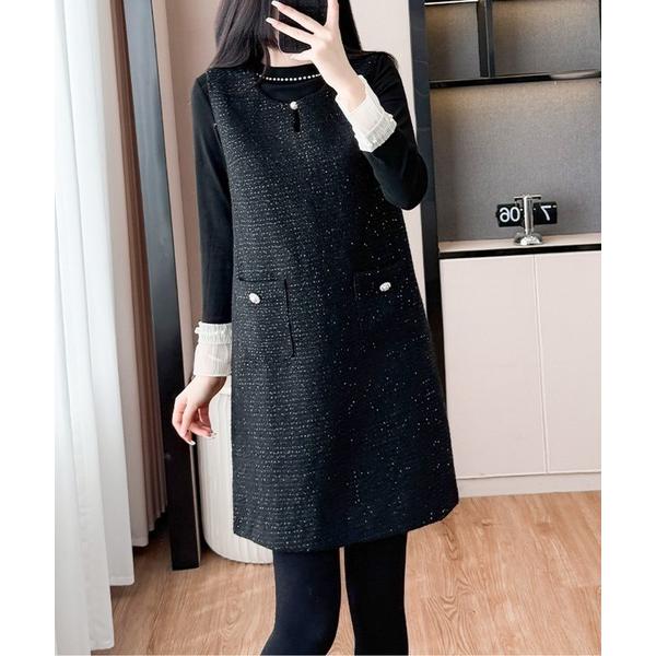 ワンピース ツイードワンピース