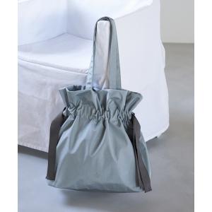 トートバッグ グログランギャザートートバッグ レディース