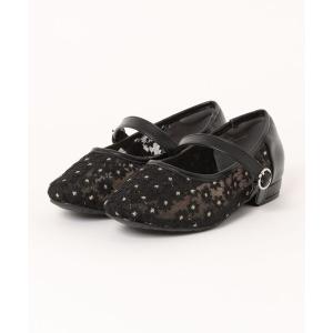 パンプス la farfa shoes  花柄 チュールパンプス