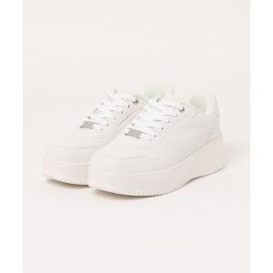 スニーカー a.v.v / 厚底軽量 ベーシック コートスニーカー レディース