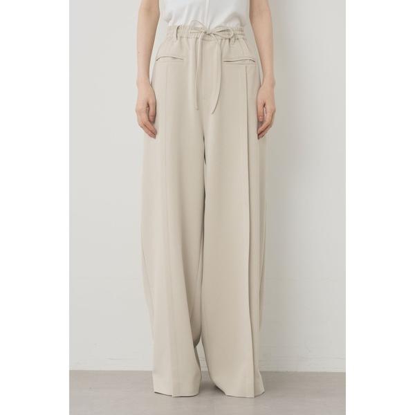 スラックス パンツ ドロストイージーパンツ レディース