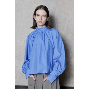 ブラウス シャツ ボータイAラインシャツ レディース