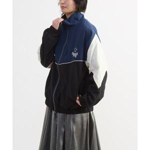 ブルゾン アウター BI-COLOR NYLON JACKET レディース メンズ