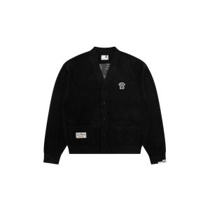 カーディガン AAPE KNIT CARDIGAN メンズ