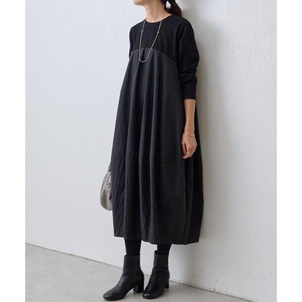 「BEARDSLEY」 ドッキングワンピース 1 ブラック レディース