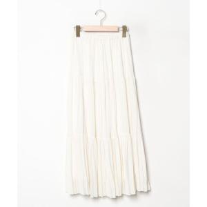 「COTORICA」 プリーツスカート FREE ホワイト レディース
