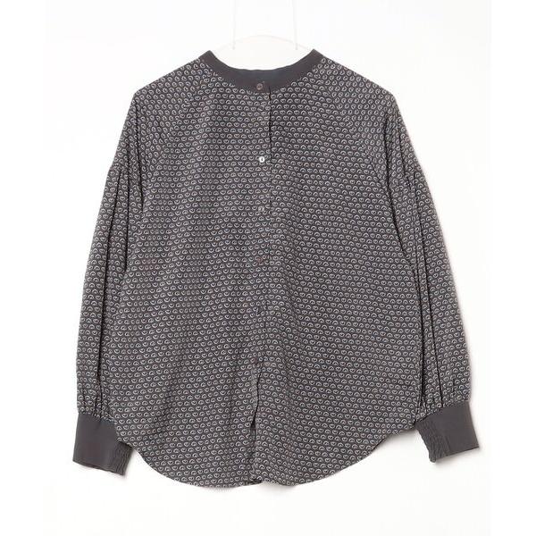 「hunch」 長袖ブラウス FREE チャコール レディース