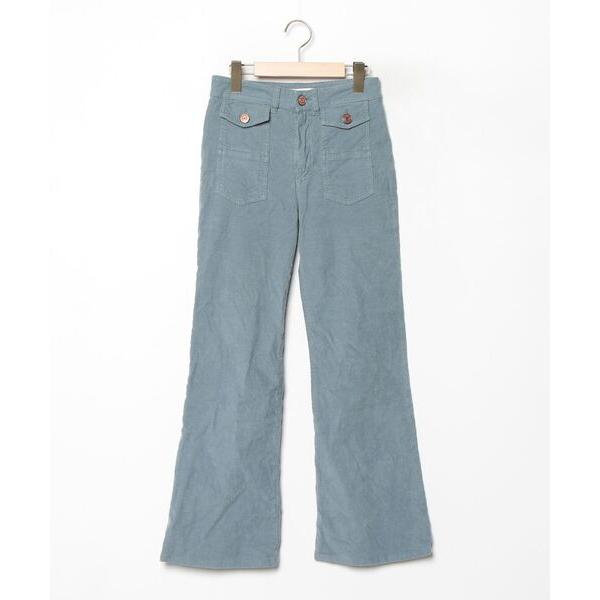 「SEE BY CHLOE」 コーデュロイパンツ 24 グレー レディース