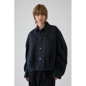 デニムジャケット gジャン Big puff sleeve denim JK ビッグ パフ スリーブ デニム ジャケット レディース