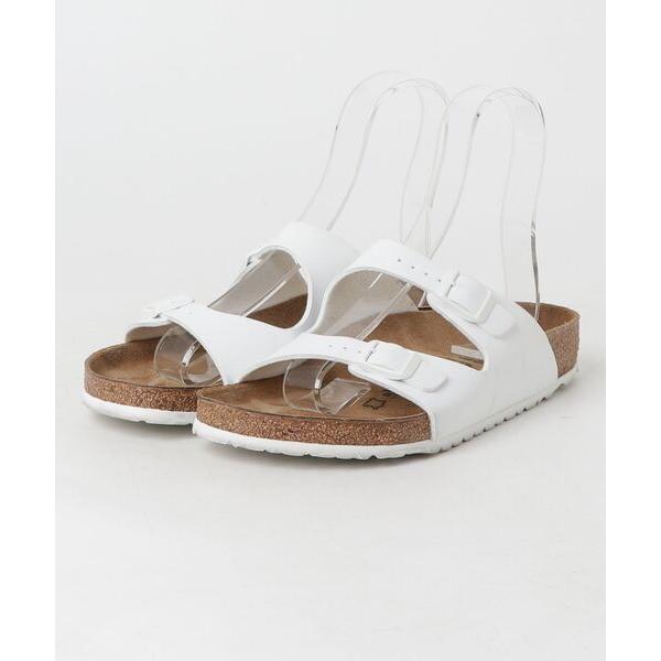 「BIRKENSTOCK」 フラットサンダル 40 ホワイト レディース