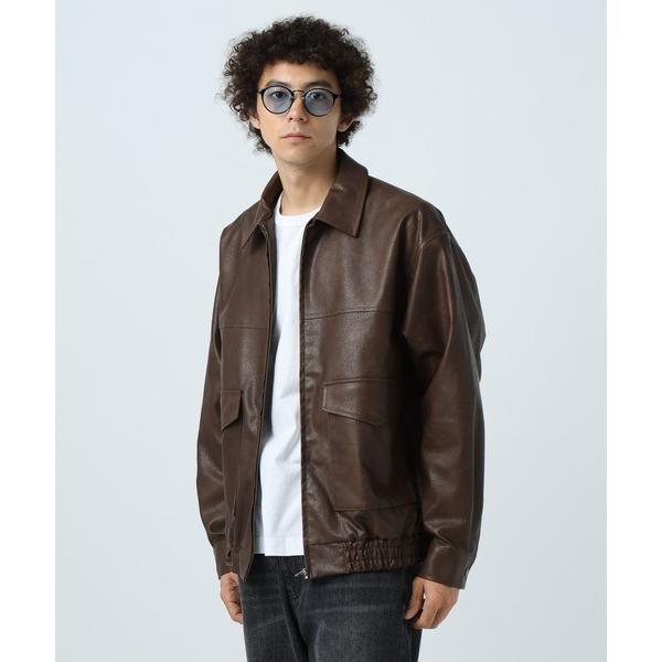 「BAYFLOW」 ブルゾン LARGE ブラウン メンズ