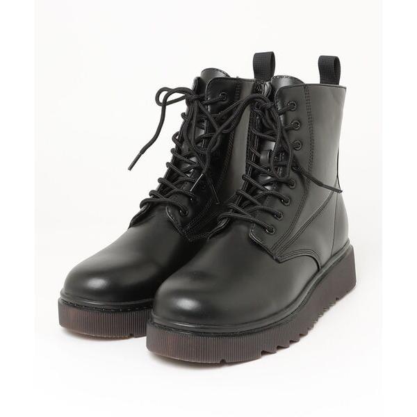 「Java」 ショートブーツ 4L ブラック レディース