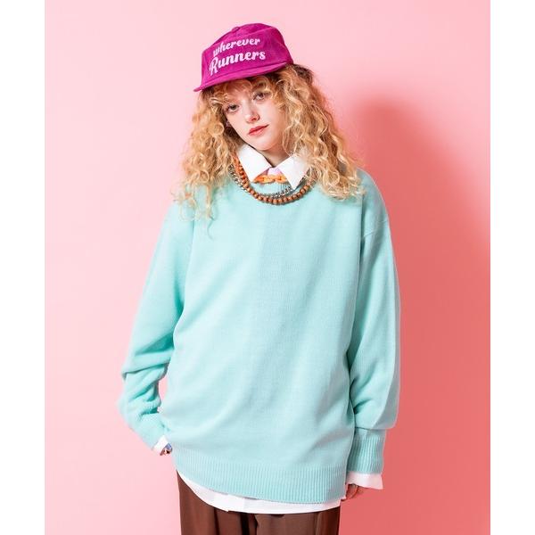 「ankoROCK」 長袖ニット ONESIZE ミント メンズ