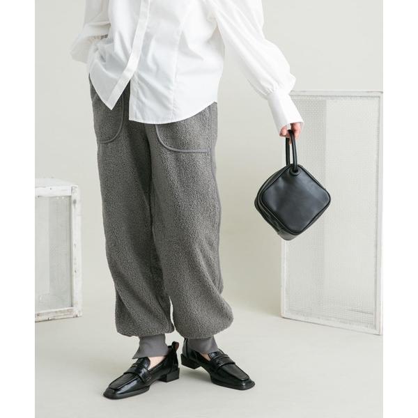 「KBF」 イージーパンツ ONE グレー レディース