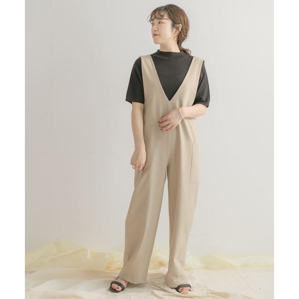 「ITEMS URBANRESEARCH」 オーバーオール FREE グレー系その他 レディース