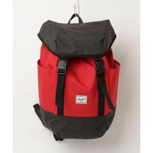 「Herschel Supply」 ワンポイントリュック - レッド メンズ