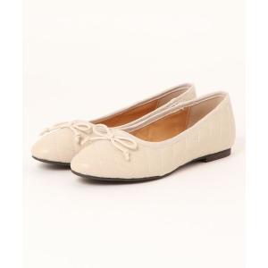 「mio notis」 フラットパンプス 37 ホワイト系その他 レディース