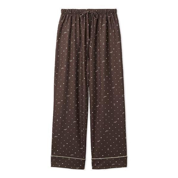 パジャマ 「メンズ」ドット柄ロングパンツ メンズ