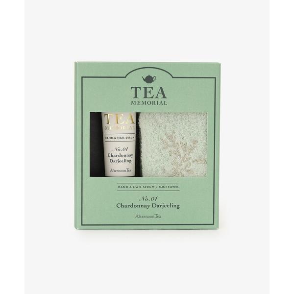 ハンドクリーム ティーメモリアルハンドセラム＆ミニタオルセット/シャルドネダージリン