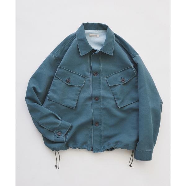 ミリタリージャケット モッズコート ピグメント加工 CPO シャツブルゾン