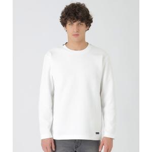 tシャツ パーシャルチェックニットソー メンズ