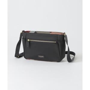 ショルダーバッグ バッグ パーシャルクレストブリッジチェックナイロンミニショルダー レディース