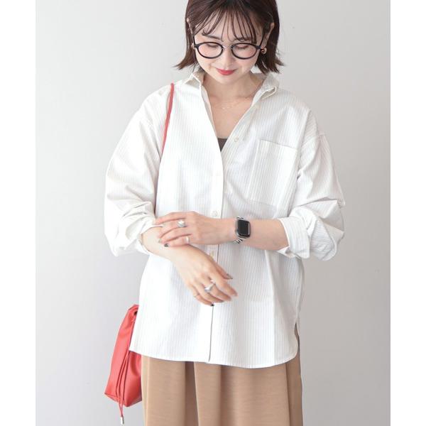 ブラウス シャツ 「UVカット」オックスベーシックシャツ レディース