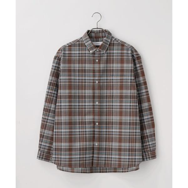 シャツ Oxford Tartan Check Button Down Shirts/チェック柄ボタ...
