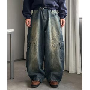 パンツ WIDE SWITCHING CARGO PANTS／ワイド切り替えカーゴパンツ メンズ レディース