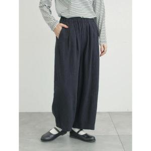 パンツ 「Cross×Linen」ふんわりパンツ レディース