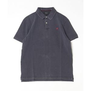 ポロシャツ マーブルダイコットンピケポロシャツ メンズ