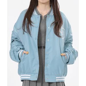 X-girl（エックスガール） COLLEGE LOGO STADIUM JUMPER X-girl
