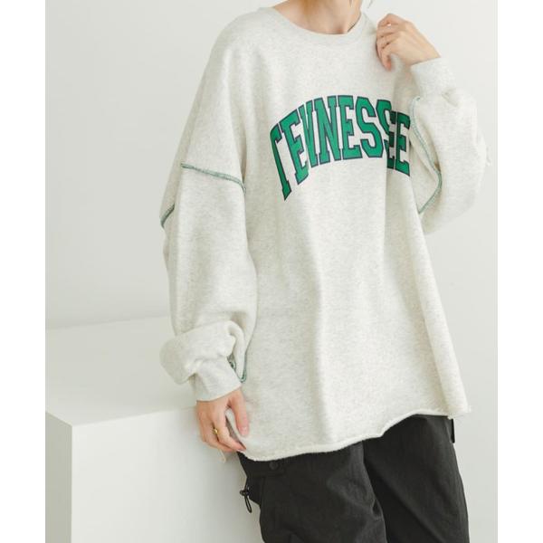 「ITEMS URBANRESEARCH」 スウェットカットソー FREE グレー レディース