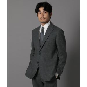 「GLOBAL WORK」 テーラードジャケット LARGE チャコールグレー メンズ