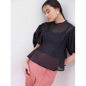 「Stylevoice for xxx」 半袖ブラウス FREE ブラック レディース