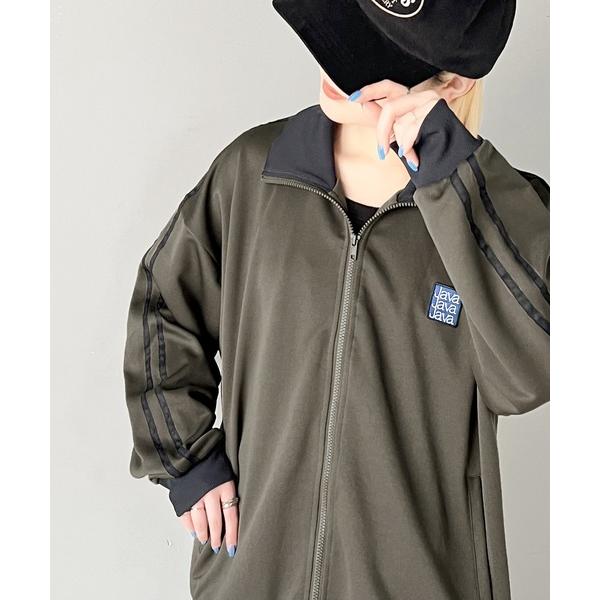 「Java」 ブルゾン LARGE グレー レディース