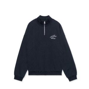 「RUFFLOG」 スウェットカットソー - ブラック メンズ