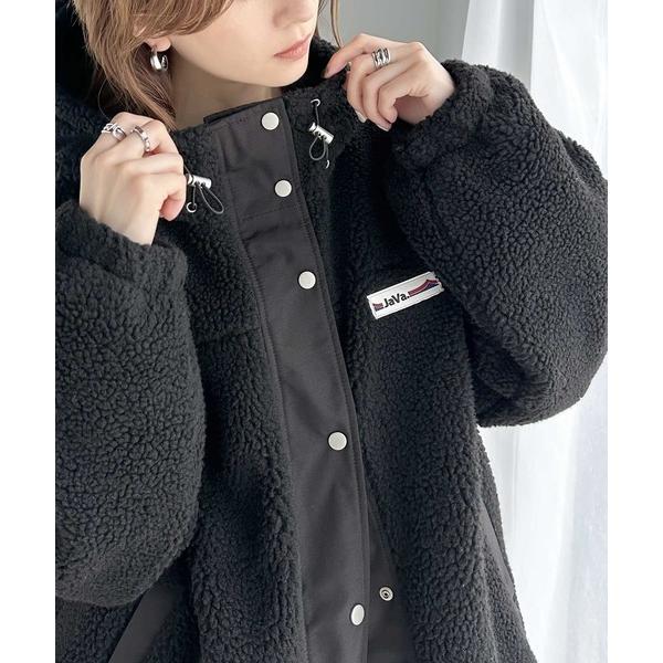 「Java」 ブルゾン LARGE ブラック レディース