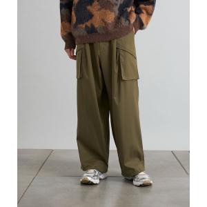 「A + TOKYO」 カーゴパンツ 1 カーキ メンズ