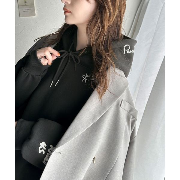 「Java」 プルオーバーパーカー LARGE グレー レディース