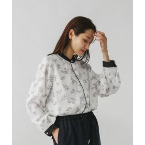 「GLOBAL WORK」 長袖ブラウス MEDIUM ホワイト系その他7 レディース