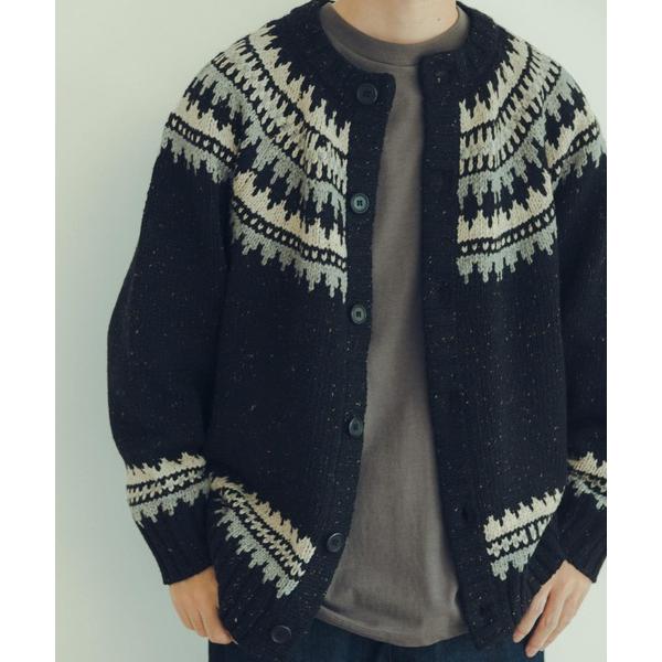 「ITEMS URBANRESEARCH」 長袖ニット MEDIUM ブラック メンズ