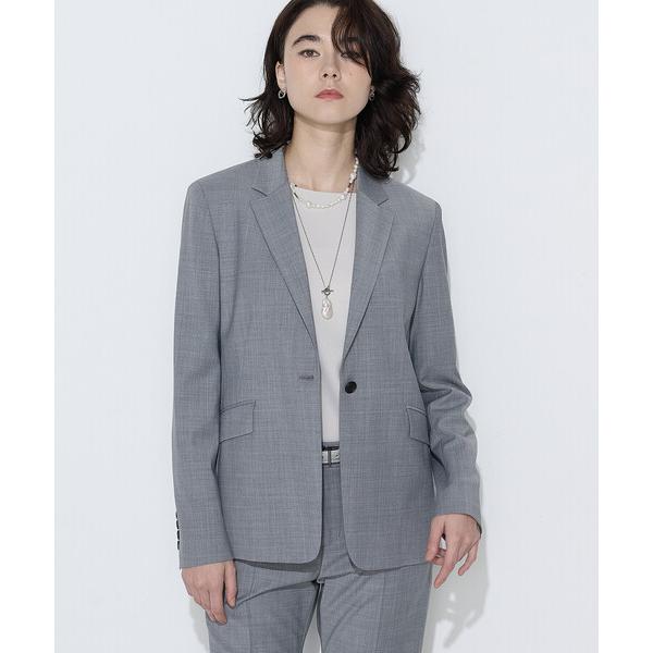 セレモニースーツ スーツ 「セットアップ対応」ストレッチトロ シングルジャケット レディース